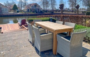 Outdoor dining - 3 bedroom luxurious home in Workum (Workum)