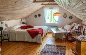 3 soverom og reiseseng for barn