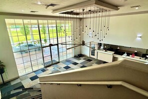 Sala de estar en el lobby