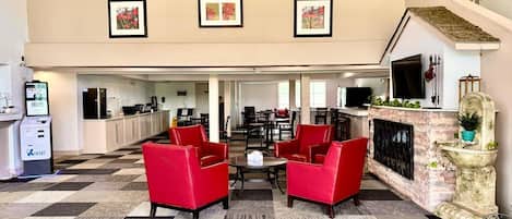 Coin salon dans le hall