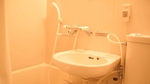 Hair dryer, soap