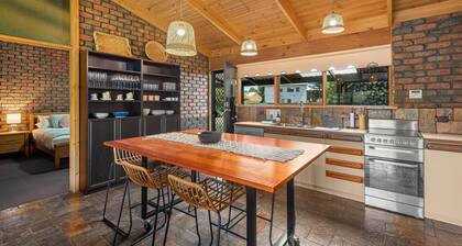 Black Pearl ~ Aldinga Beach - Flaunting Industrial-Chic Design with a Colourful Flair ~ C21