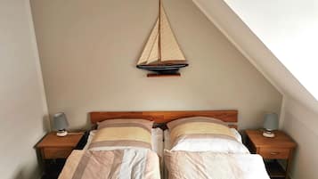 2 chambres, fer et planche Ă repasser, Wi-Fi, draps fournis