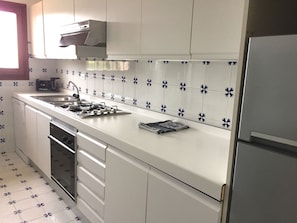 Kühlschrank, Ofen, Herdplatte, Geschirrspüler