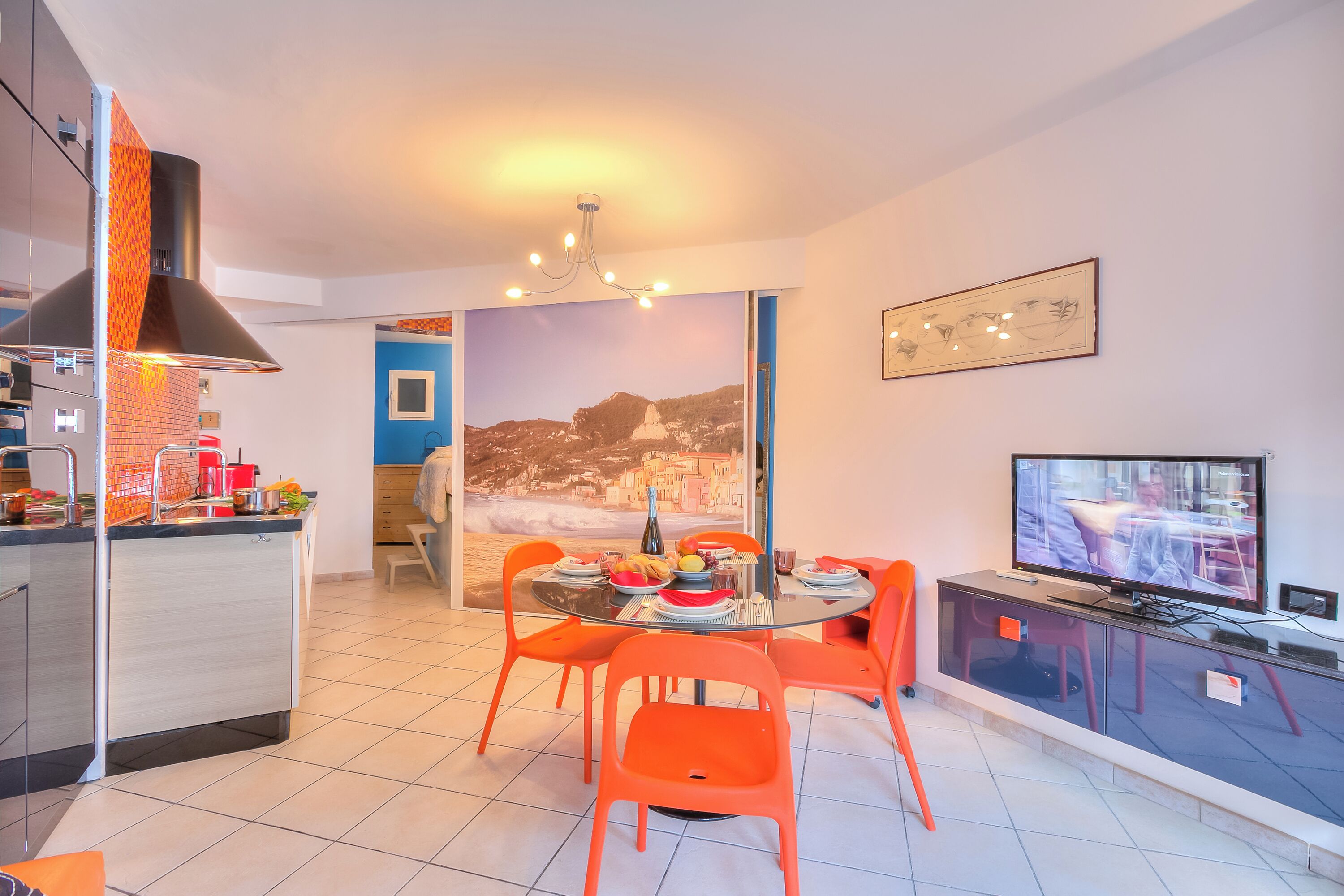 Appartement Standard, plusieurs chambres, vue mer (Il Suono del Mare - Sea Front) | Restauration