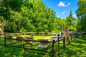 Villa familiar, varias habitaciones, chimenea (Tenuta Di Litiano With Pool) | Áreas de la propiedad