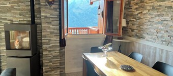 Luxury chalet at the foot of the slopes, south west, Spa Pool, ARC 2000, AROLLES