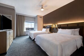 Blackout curtains, iron/ironing board, free WiFi, bed sheets