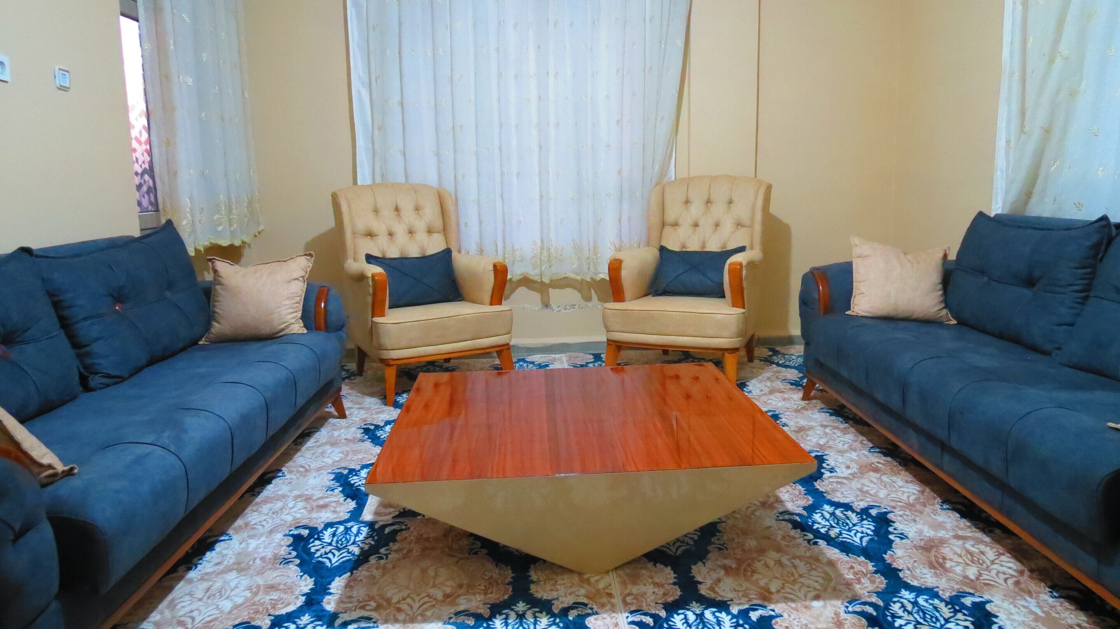 The house consists of two separate floors . Each floor is a separate house