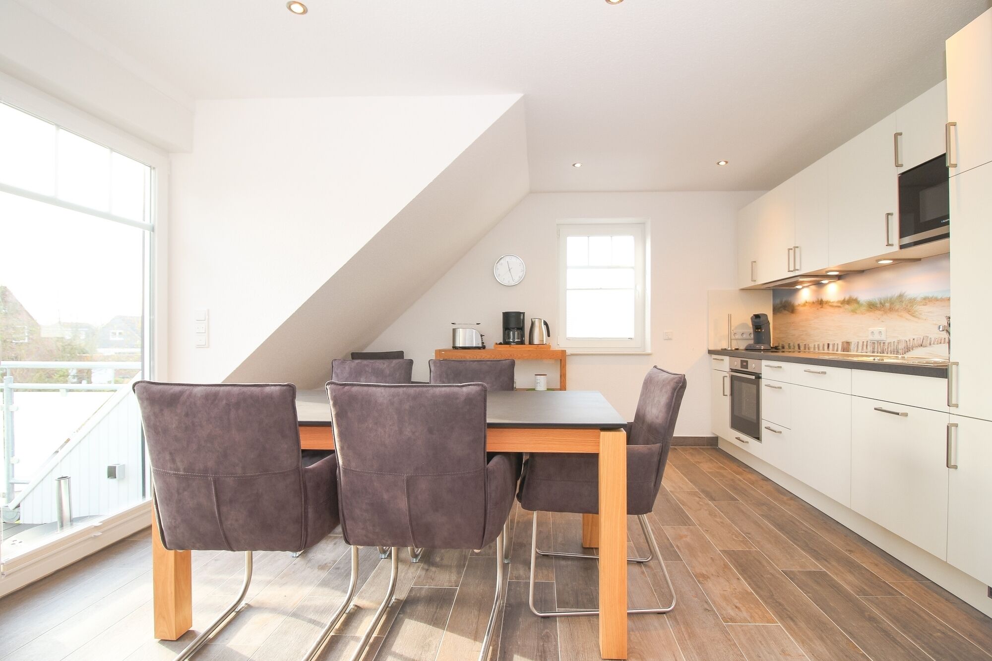 Großzügige Obergeschosswohnung in Norddeich für bis zu 6 Personen & Baby