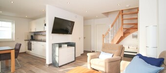 Großzügige Obergeschosswohnung in Norddeich für bis zu 6 Personen & Baby