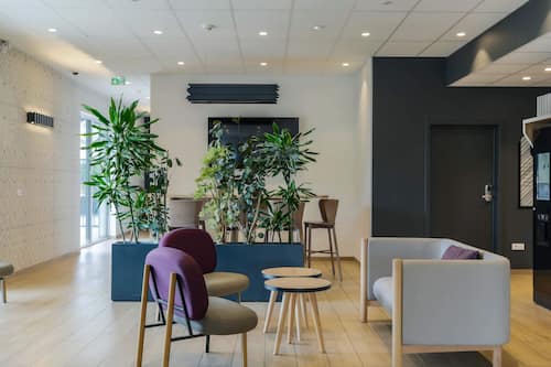 Lobby sitting area