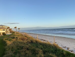 On the beach