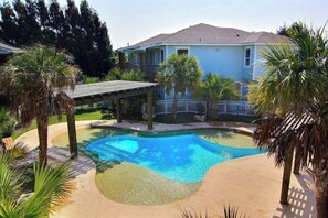 Pool - A Pet Friendly Tropical Oasis! (Port Aransas)