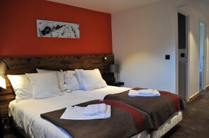 Comfort Twin kamer | Een kluis op de kamer, individueel gedecoreerd, individueel gemeubileerd