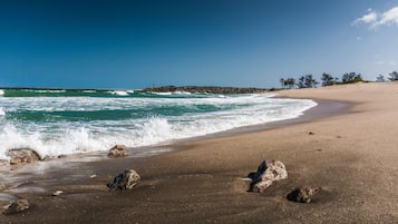 Beach nearby, white sand