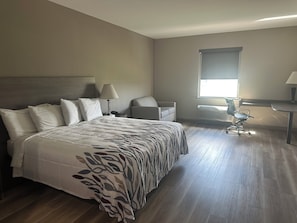 Superior Room, 1 King Bed, Non Smoking | Desk, laptop workspace, blackout curtains, rollaway beds