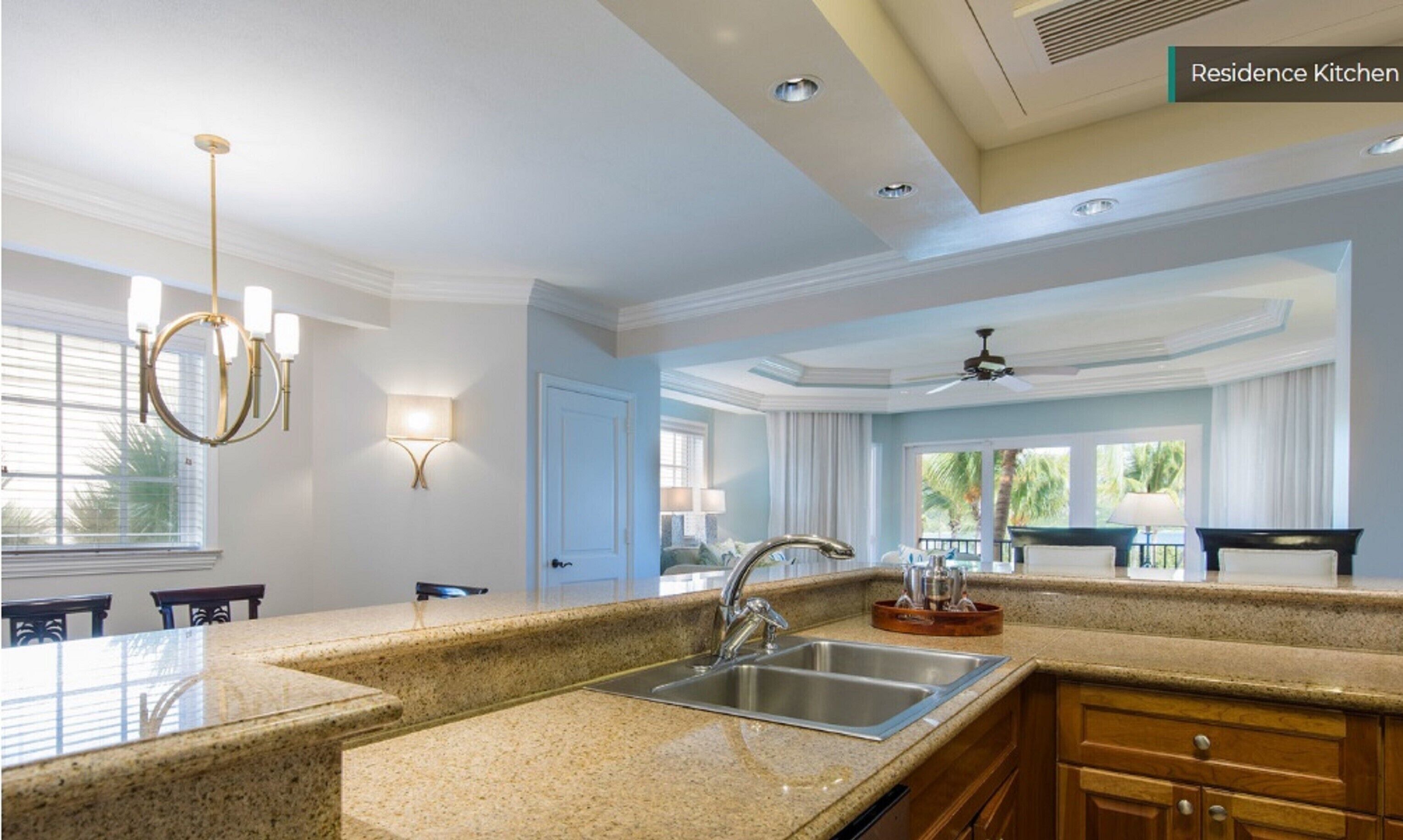 mini-fridge, microwave, stovetop, dishwasher