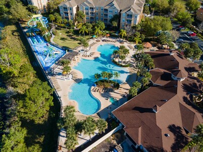 4 Masters, wifi, private pool, Ultimate gameroom, resort community, 3mi to WDW