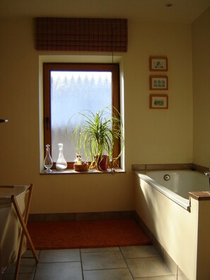 Badewanne, Haartrockner, Seife