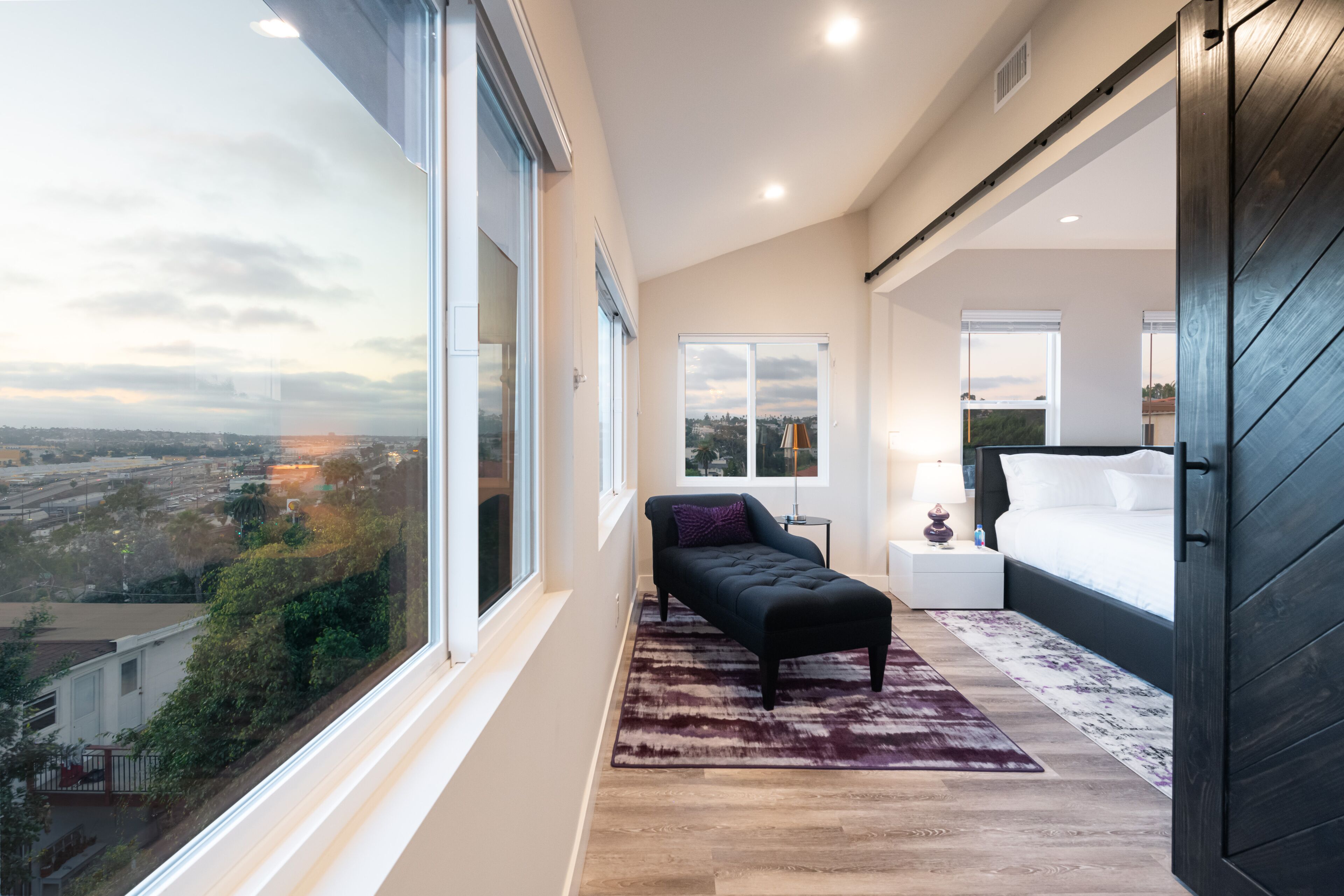 1 bedroom, desk, iron/ironing board, travel crib