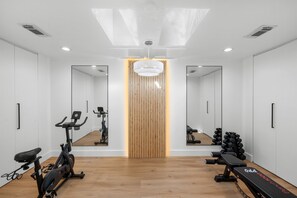 Fitness facility - Blue Agave Villa by Beach Boutique Rentals (Holmes Beach)