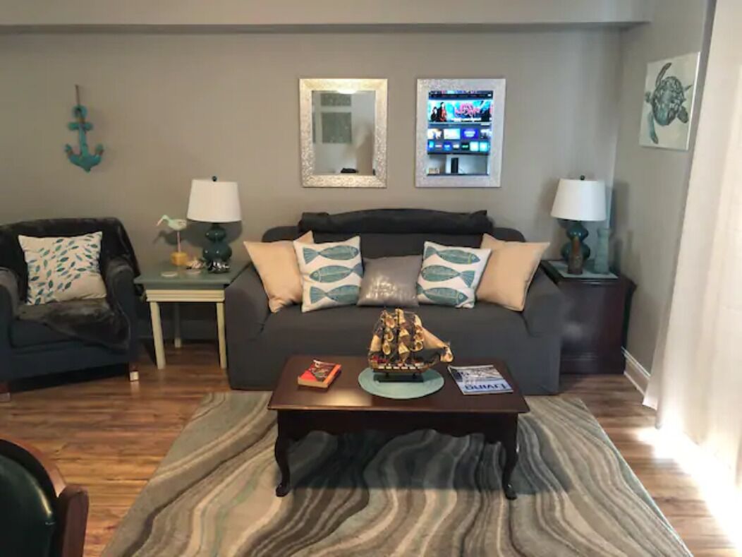Beautiful condo across the street from beach