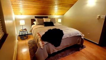 1 habitación, tabla de planchar con plancha, wifi y ropa de cama