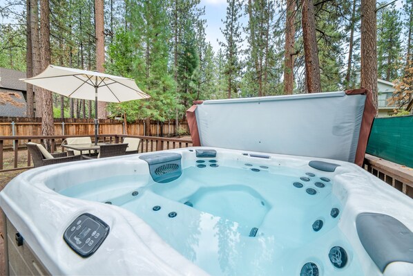 Bañera de hidromasaje exterior