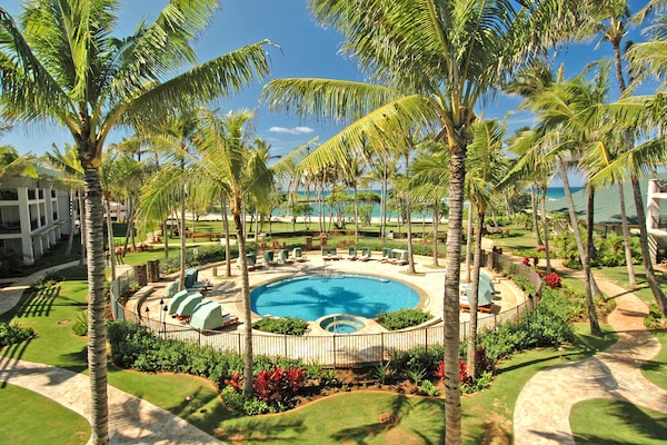 Una piscina climatizada