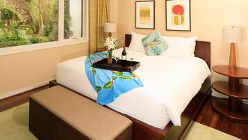 3 chambres, coffres-forts dans les chambres, bureau