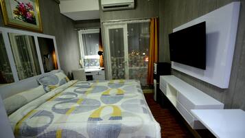 Estúdio | Ferros/tábuas de passar roupa, Wi-Fi de cortesia, roupa de cama