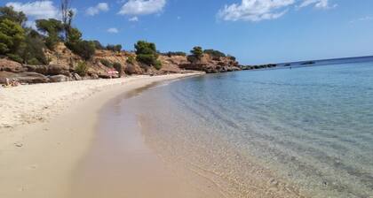 200 m from the beach, house 4 Beds GREEN