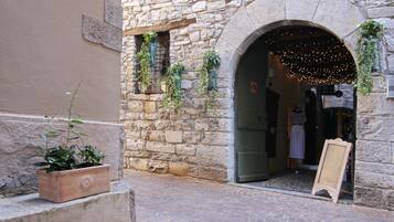 Entrada de la propiedad