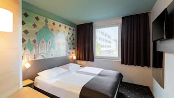 Double Room | Desk, soundproofing, free WiFi, bed sheets