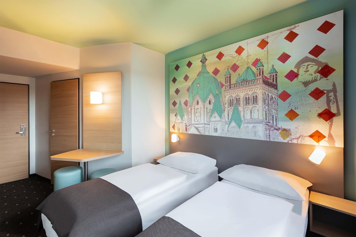 Chambre avec lits jumeaux