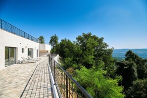 Land view from property - Villa Cali (Oprtalj)