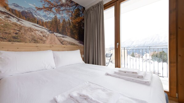 Appartement, 1 chambre (Larice) | Espace de travail pour ordinateur portable, fer et planche à repasser