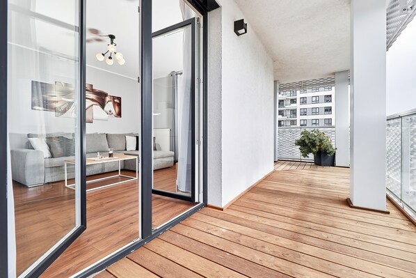 Apartment, 1 Bedroom, Kitchen | Terrace/patio - Apartment Wroclaw Sikorskiego by Renters (Wroclaw)