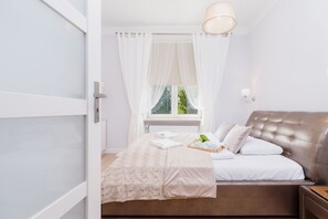 Leilighet, 2 soverom, balkong | 2 soverom og sengetøy