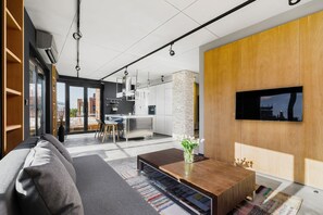 Apartment, 2 Bedrooms, Balcony | Living room