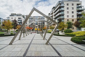 Exterior detail - Apartments Wislane Tarasy by Renters (Kraków)