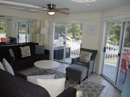 Condo, 1 Bedroom | Living area | TV