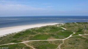 Stroll along winding paths to the adjacent beach.