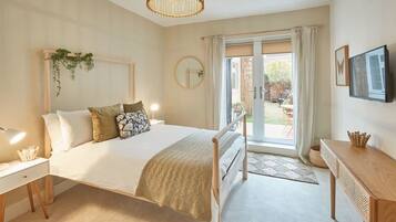 2 chambres, fer et planche Ă repasser, Wi-Fi gratuit, draps fournis