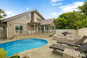 Pool - Emmalani 3BR Princeville Villa with Private Pool (Princeville)