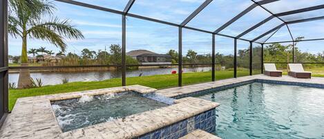 Außenpool, beheizter Pool