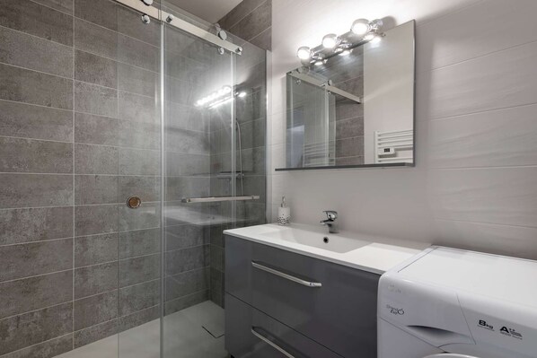 Dusche, Handtücher
