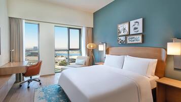 1 bedroom, hypo-allergenic bedding, in-room safe, individually decorated