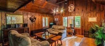 The Pebblestone Cottage is a charming cottage with three bedrooms and two full baths.